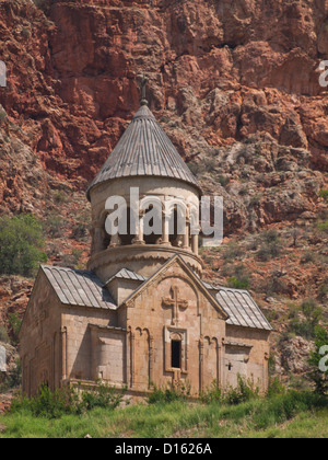 Noravank monastery Surp Astvatsatsin Church Stock Photo