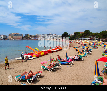 Es Cana Beach, Ibiza Stock Photo