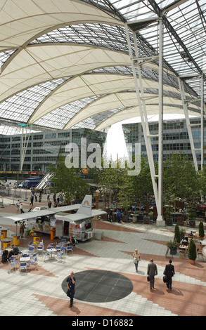MAC Forum, Munich Airport Centre, Munich, Germany Stock Photo