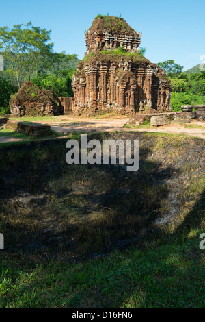 My Son Cham ruins in Vietnam South East Asia Stock Photo