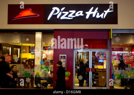 Pizza Hut restaurant, Stock Photo