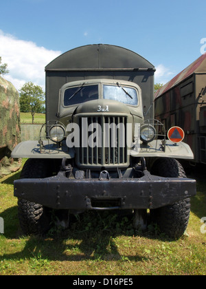 ZiL-157 trucks in Polish military service Stock Photo