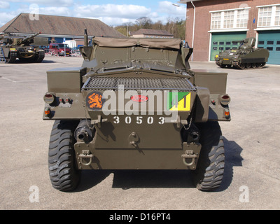 Ford Lynx Cavalry Museum Day Cavalerie Museum Dag Stock Photo