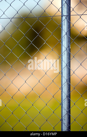 Seville, Spain, the chain-link fence Stock Photo