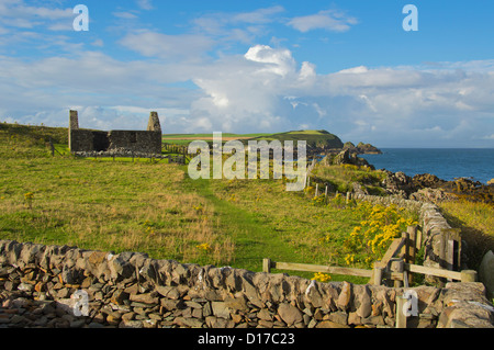 Isle of Whithorn, St Ninians Chapel, the machars, Wigtownshire, Scotland Stock Photo