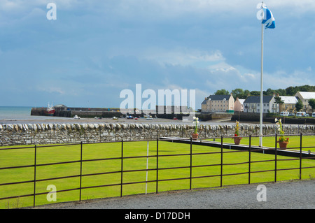 Garlieston harbour, main street, Wigtownshire, the machars, Galloway, Scotland Stock Photo