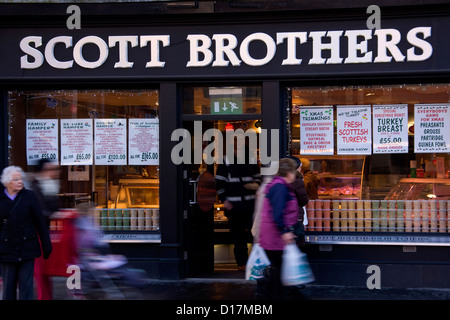 "Scott Brothers" a family butcher advertising Christmas product sales ...