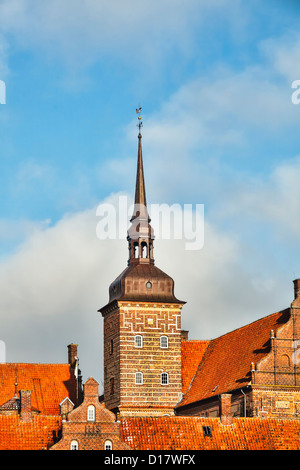 Holckenhavn Castle in the south of Nyborg, Funen, Denmark Stock Photo