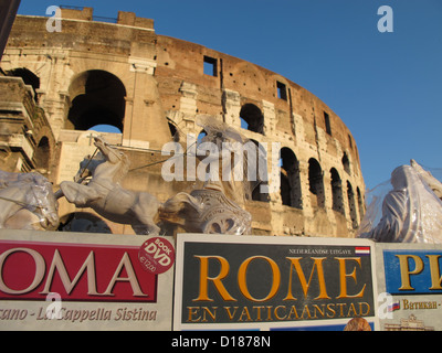 the colosseum in rome italy Stock Photo