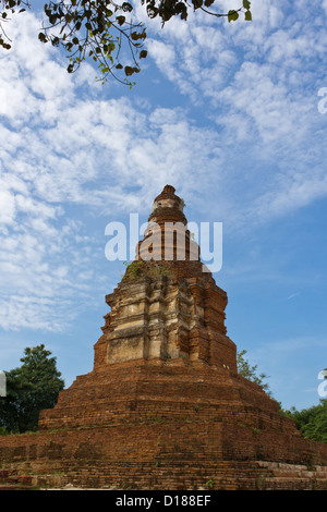 Ancient Pagoda (Chedi) at Wiang Kum Kam in Chiangmai Thailand. Stock Photo