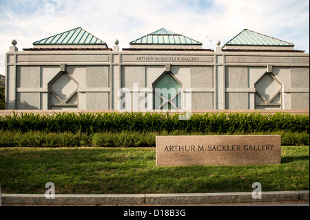 Arthur M. Sackler Gallery and Museum in Washington DC Stock Photo