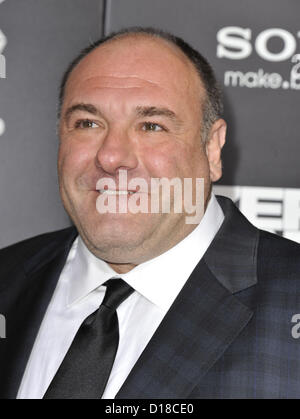 James Gandolfini attending the premiere of "Zero Dark Thirty" in
