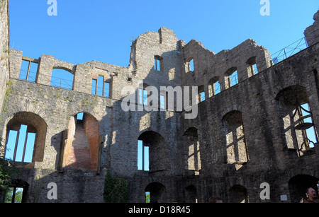 altes Schloss in Baden-Baden, Altes Schloss, Schloss Hohenbaden Stock Photo