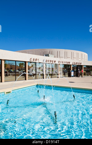 Carl Hayden Visitor Centre at Glen Canyon Dam, near Page, Arizona, United States of America, North America Stock Photo