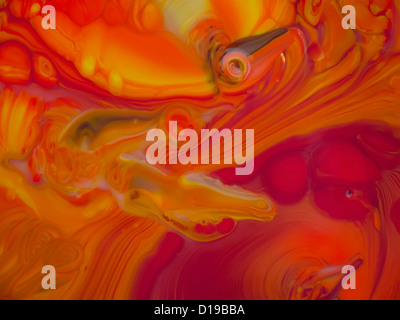 Red abstract colors Stock Photo