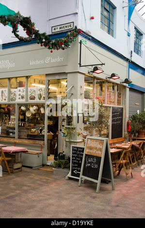 The fashionable Brixton Village in Brixton, London Stock Photo