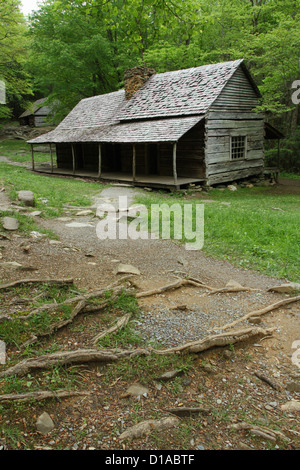 Historic Ogle Log Cabin, Gatlinburg, Tennessee, USA Stock Photo - Alamy