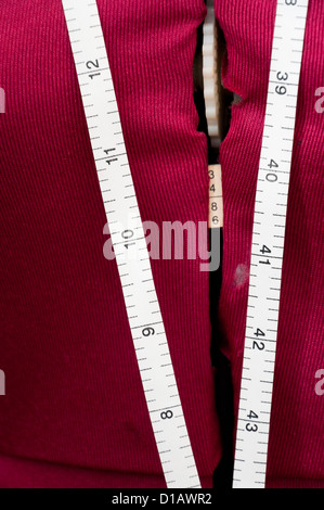 Tailors dummy sewing Stock Photo