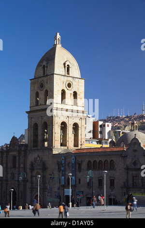 San Francisco Church in Plaza San Francisco, La Paz, Bolivia Stock Photo
