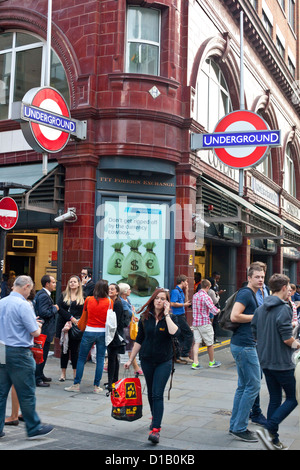 Covent Garden Tube Station, London, England, UK Stock Photo