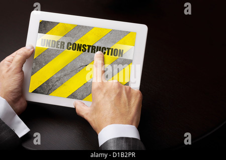 under construction Stock Photo