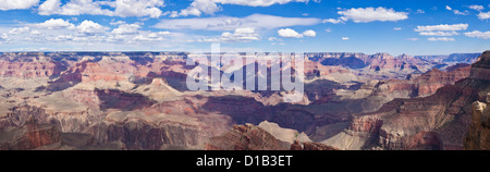 View of canyon from the South Rim at Maricopa Point  Grand Canyon National Park  Arizona USA United States of America Stock Photo