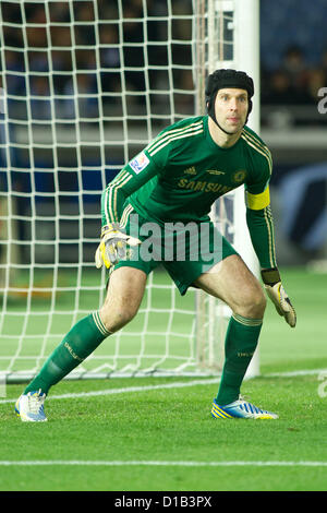 Petr Cech (Chelsea), DECEMBER 13, 2012: Football / Soccer, FIFA Club World Cup Japan 2012, match between CF Monterrey 1-3 Chelsea FC at International Stadium in Yokohama, Japan, (Photo by Enrico Calderoni/AFLO SPORT) [0391] Stock Photo