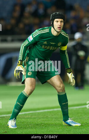 Petr Cech (Chelsea), DECEMBER 13, 2012: Football / Soccer, FIFA Club World Cup Japan 2012, match between CF Monterrey 1-3 Chelsea FC at International Stadium in Yokohama, Japan, (Photo by Enrico Calderoni/AFLO SPORT) [0391] Stock Photo