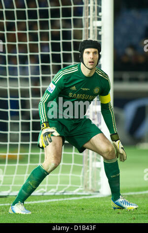 Petr Cech (Chelsea), DECEMBER 13, 2012: Football / Soccer, FIFA Club World Cup Japan 2012, match between CF Monterrey 1-3 Chelsea FC at International Stadium in Yokohama, Japan, (Photo by Enrico Calderoni/AFLO SPORT) [0391] Stock Photo