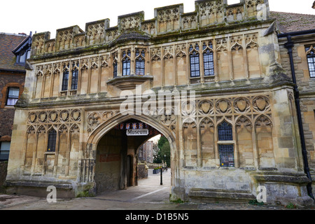 Malvern Museum of local history Priory Gatehouse Abbey Road Great Malvern Worcestershire UK Stock Photo