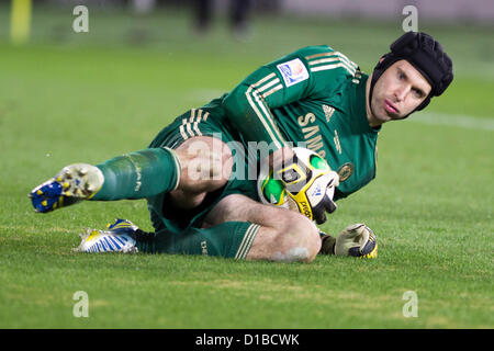 Petr Cech (Chelsea), DECEMBER 13, 2012 - Football / Soccer : FIFA Club World Cup Japan 2012 Semi-final match between CF Monterrey 1-3 Chelsea FC at Yokohama International Stadium, Kanagawa, Japan. (Photo by Maurizio Borsari/AFLO) [0855] Stock Photo