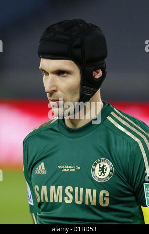 Petr Cech (Chelsea), December 13, 2012 - Football / Soccer :  FIFA Club World Cup Japan 2012, Semi-Final  match between Chelsea FC 3-1 CF Monterrey  at Yokohama International Stadium, Kanagawa, Japan.  (Photo by AFLO SPORT) [1156] Stock Photo