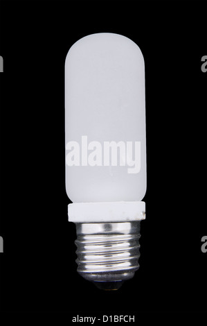 halogen Modeling Lamp ,isolated on black Stock Photo