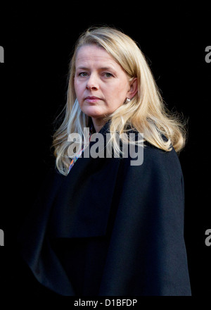 Princess Mabel of The Netherlands arrives at the Royal Palace Amsterdam for the award ceremony of the Prince Claus Award 2012 in Amsterdam, The Netherlands, 12 December 2012. Photo: Patrick van Katwijk Stock Photo