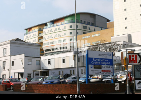 The new Royal Alexandra Children's Hospital Brighton which is on the Royal Sussex County Hospital campus. Stock Photo