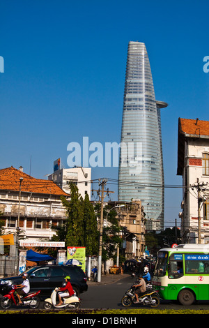 Bitexaco financial tower Saigon Stock Photo