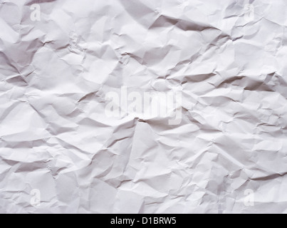 Creased paper. Stock Photo
