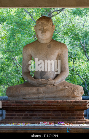 Samadhi Buddha statue Stock Photo