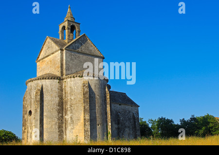 Chapelle St-Croix. Montmajour abbey near Arles. Arles. Bouches du Rhone. Provence. France Stock Photo