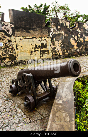 Fortaleza do Monte or Monte Forte in Macau. Stock Photo