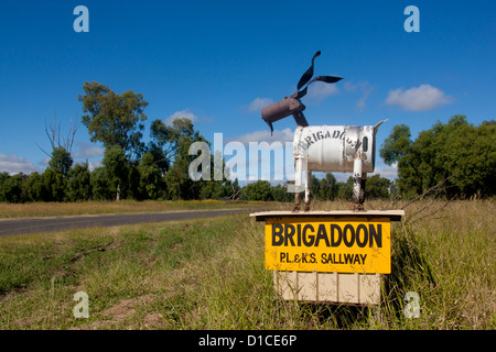Post Box Outback Outback mailbox Queensland Australia Stock Photo - Alamy