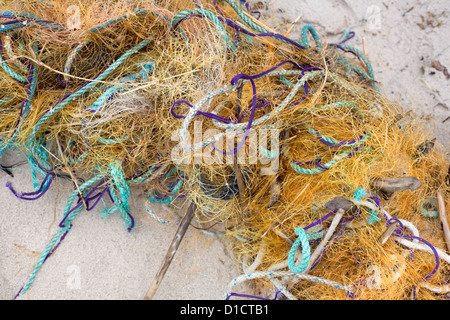 Fishing Net Washed up on the Beach Near Old Dornie, Coigach