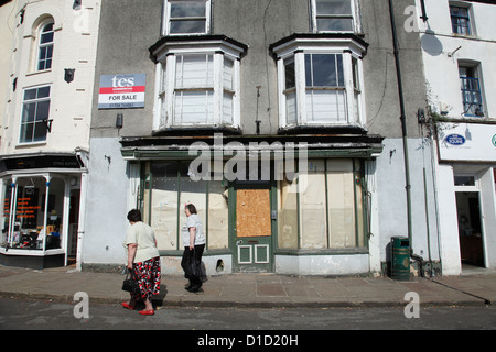 A closed shop in Alford, Lincolnshire, England, U.K. Stock Photo