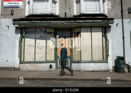 A closed shop in Alford, Lincolnshire, England, U.K. Stock Photo