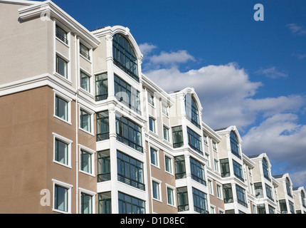 Habitation buildings in China Stock Photo