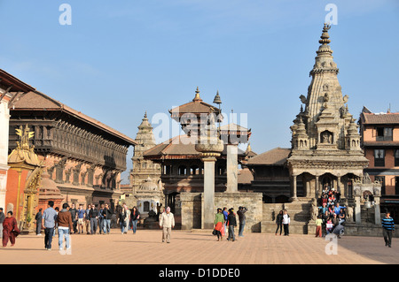 Bhaktapur Durbar square Nepal Stock Photo