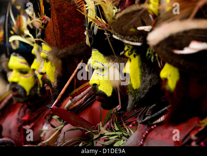 Mount Hagen sing sing festival, Highlands, Papua New Guinea Stock Photo