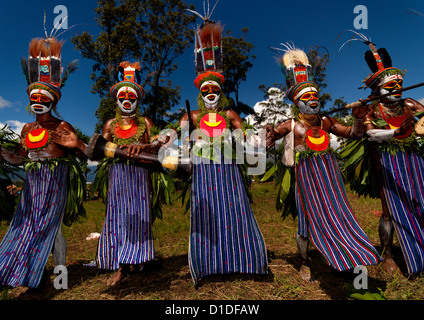 Mount Hagen sing sing festival, Highlands, Papua New Guinea Stock Photo