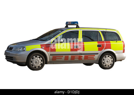 Surrey Fire and Rescue Service Car Stock Photo