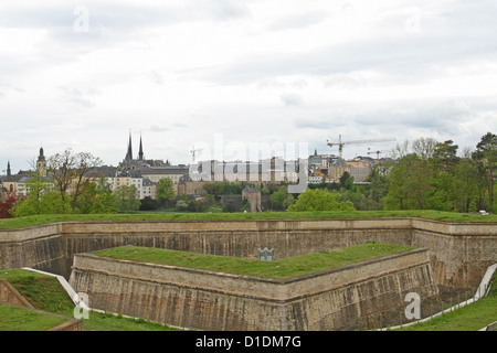 the kirchberg area in luxembourg (city Stock Photo - Alamy